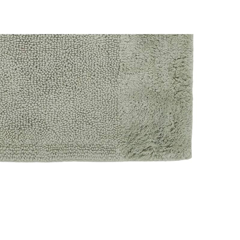 Better Trends Granada Collection 100% Cotton Tufted Bath Mats with Non-Slip Spray Latex Backing, Machine Washable for Bathroom