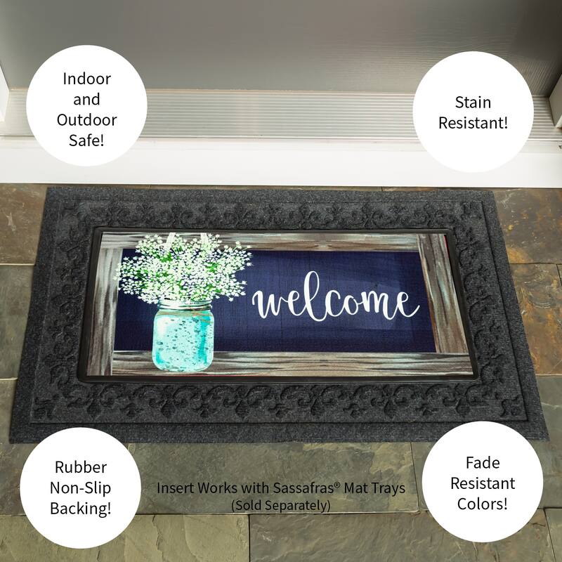 Hanging Mason Jar Sassafras Switch Mat