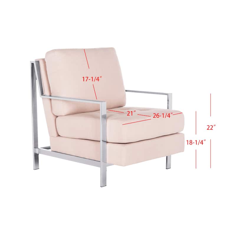 SAFAVIEH Kristine Mid-Century Modern Club Chair - 30Wx34Dx34H