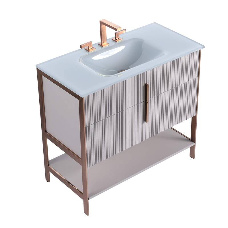 Fine Fixtures Serenity Modern bathroom vanity