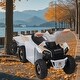preview thumbnail 31 of 73, Exhilarating 6V Electric ATV Ride On Car for Kids with Music, Trailer, Bluetooth and Power Display, Perfect Gift for Your Kids White