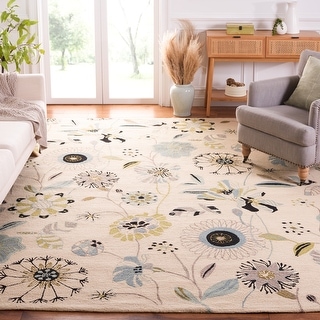 SAFAVIEH Handmade Four Seasons Sebrina Floral Rug