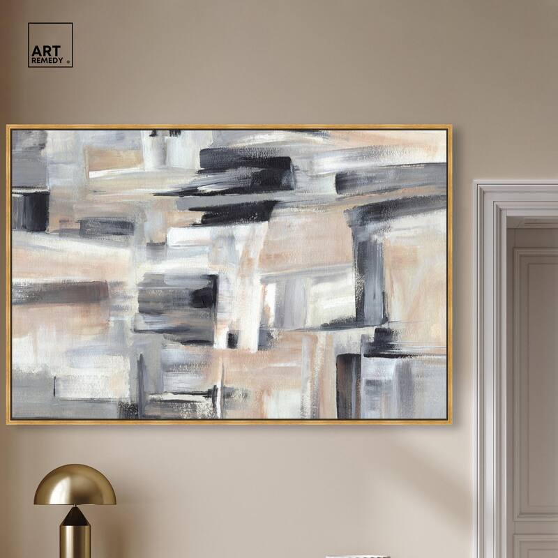 Neutral Nirvana Canvas by Art Remedy