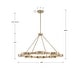 preview thumbnail 7 of 6, Orson 8 Light Modern Gold Pendant - 38.5"W x 21.5"H
