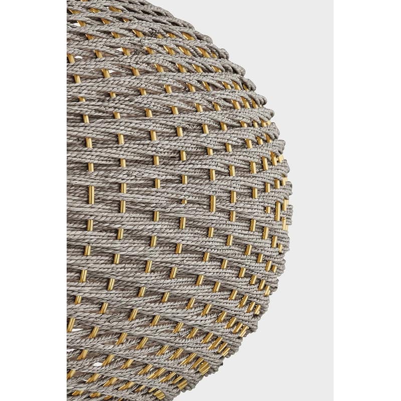 Hudson Valley Lighting 5525 Penarth 24" Wide Pendant with Woven