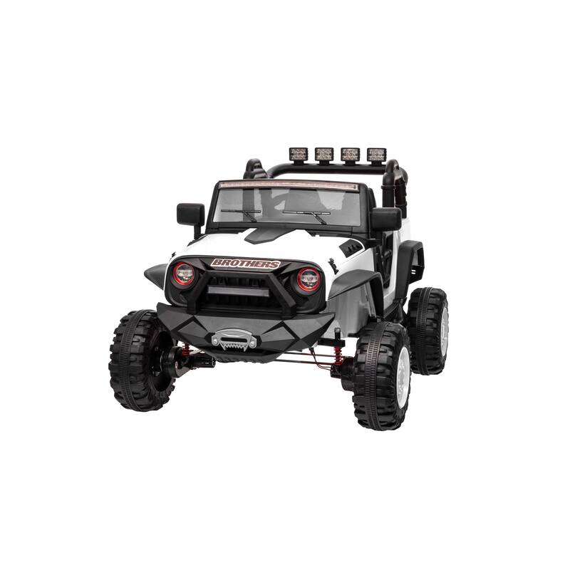 Powerful 24V Electric Car for Kids with Adjustable Speed and Manual Modes