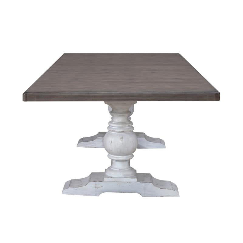 River Place Riverstone Trestle Table Set