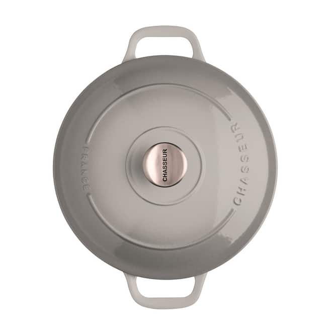 Chasseur French Enameled Cast Iron Round Dutch Oven, 6.25-quart