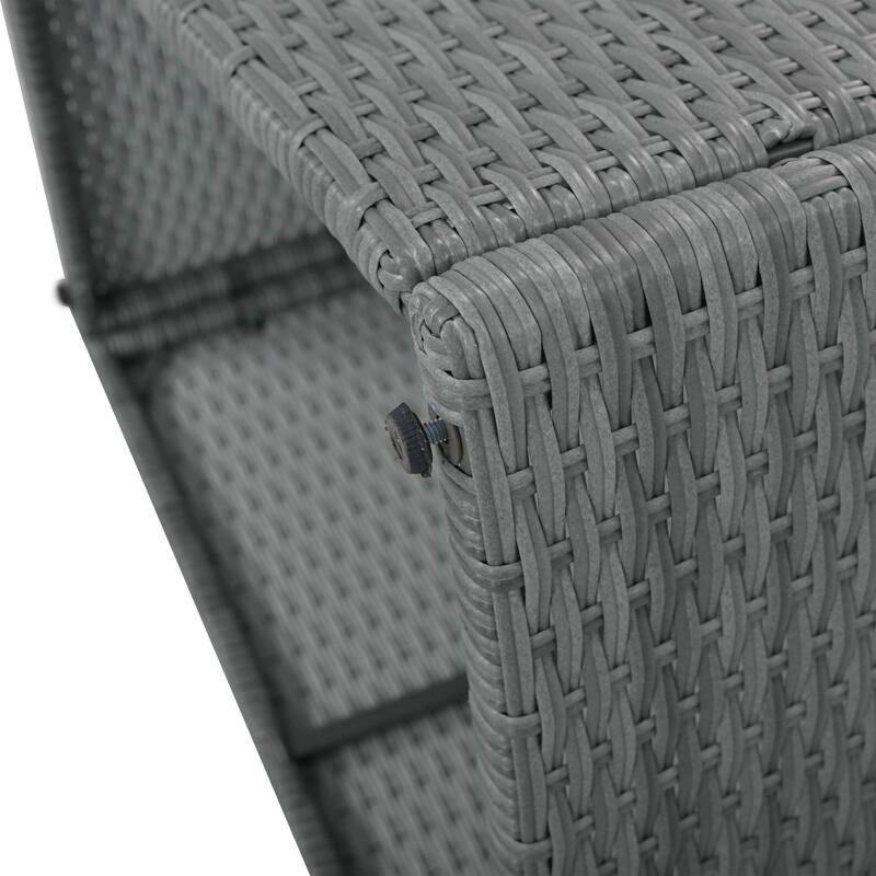 10-Piece Outdoor PE Wicker Sofa Set with Cushions