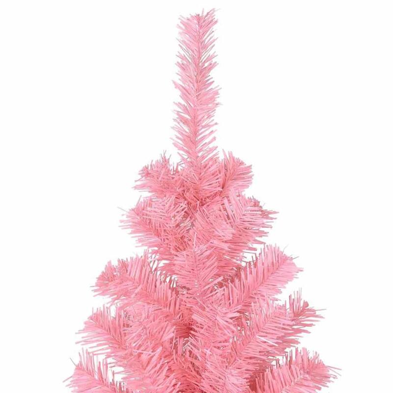 vidaXL Christmas Tree Green 6 x 4 ft Plastic and metal - 70.9 x 45.3 inch