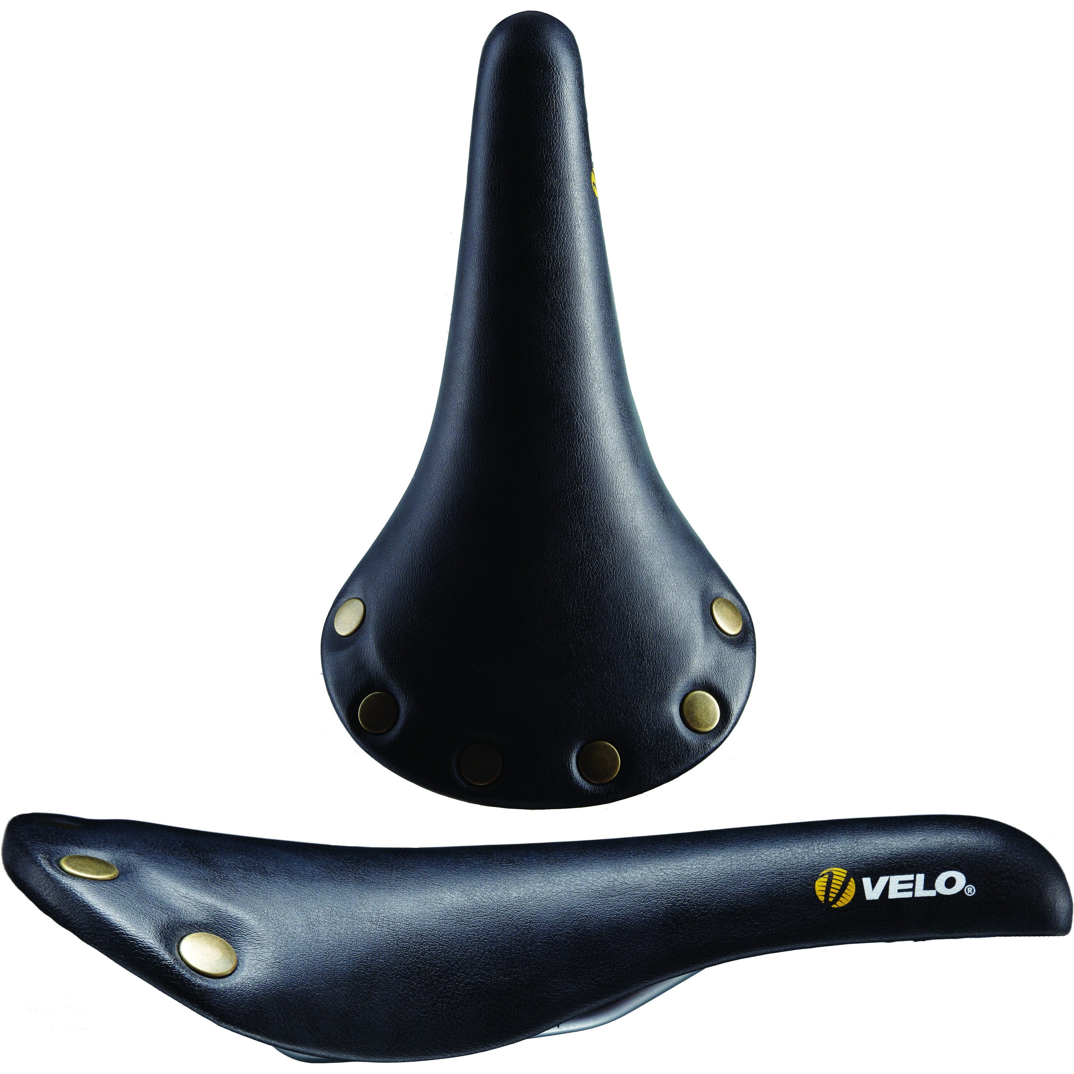 Shop Velo Plush Stud Retro Rivets Black Saddle Overstock 29511577