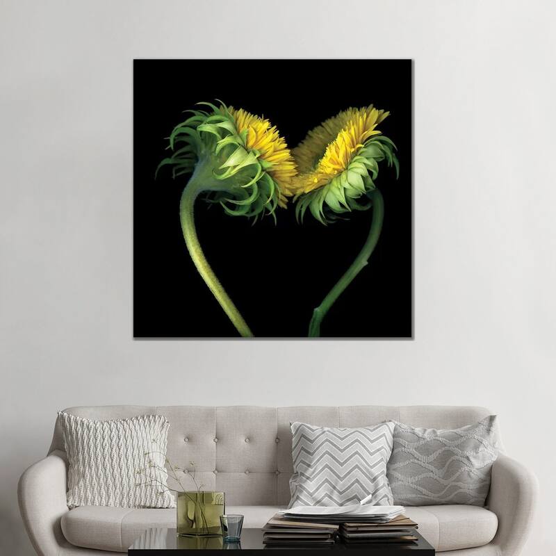iCanvas "Sunflower X" by Magda Indigo Canvas Print