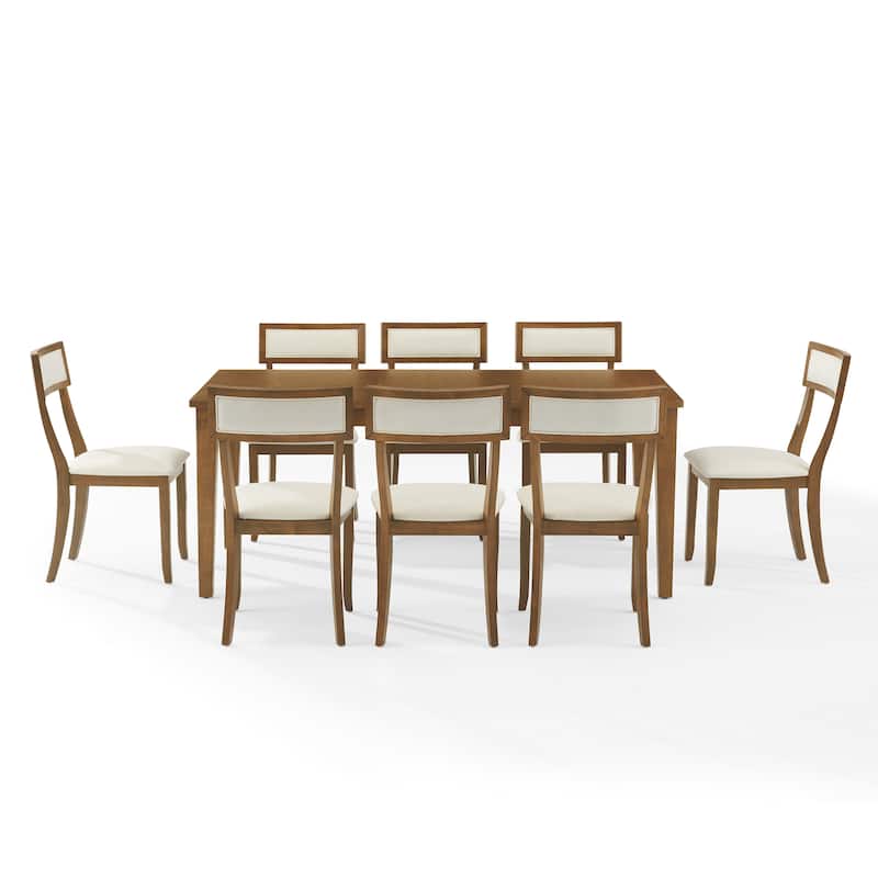 Crosley Alessia 9-Piece Dining Table Set For 8