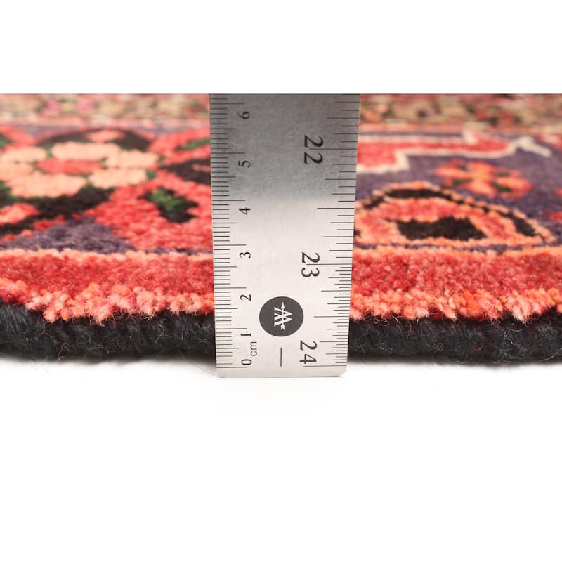 ECARPETGALLERY Hand-knotted Andelz Red Wool Rug - 4'4 x 6'11