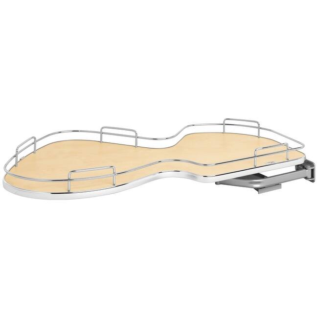 Rev-A-Shelf 5371 Series Right Handed Pull Out Single Tier Blind Corner - Maple
