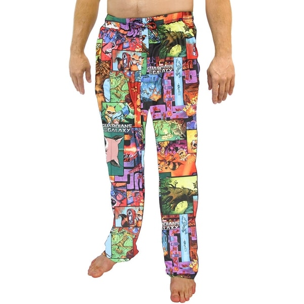 Marvel Guardians Of The Galaxy Original Logo Men/'s Pajama Lounge Shorts