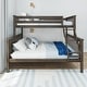 preview thumbnail 16 of 19, Max and Lily Twin XL over Queen Bunk Bed