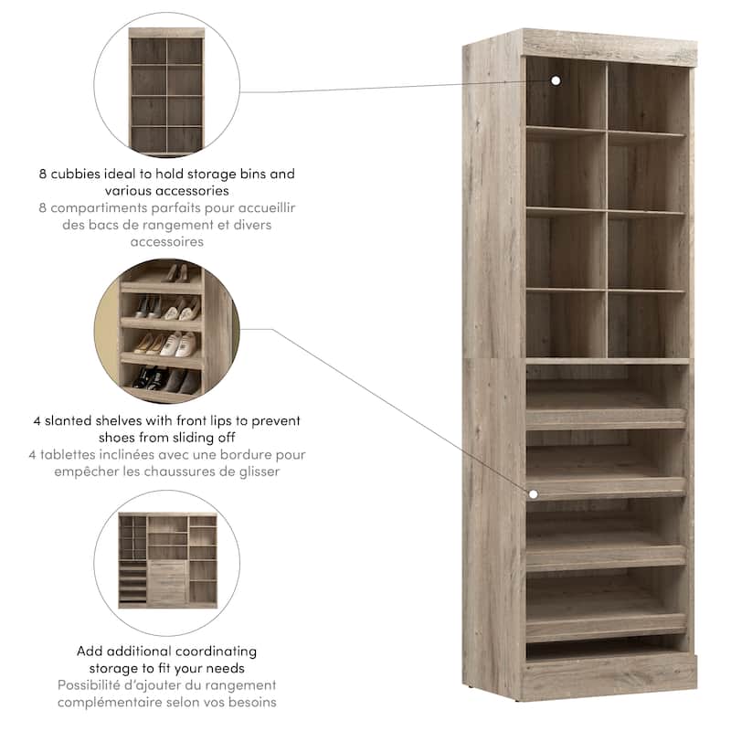 Pur 25W Closet Organizer by Bestar