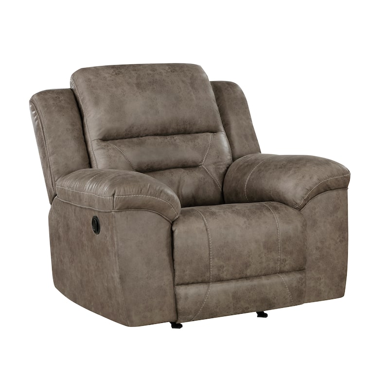 Alonzo 3-Piece Manual Reclining Living Room Sofa Set