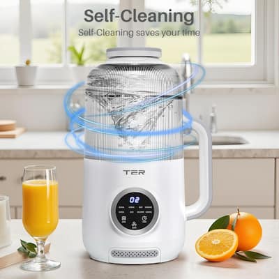 40OZ 10 in 1 Nut Milk Maker Blender Maker Machine for Oat Milk,Nutmilk,Juice (800 Watts)