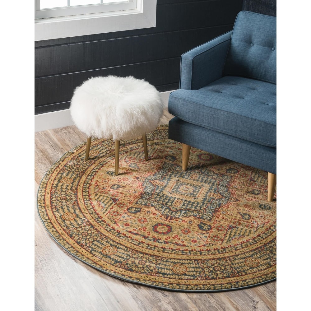 Traditional Cassia Collection Area Rug