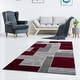 preview thumbnail 14 of 40, L'Baiet Verena Geometric Area Rug 2' X 3' - Red