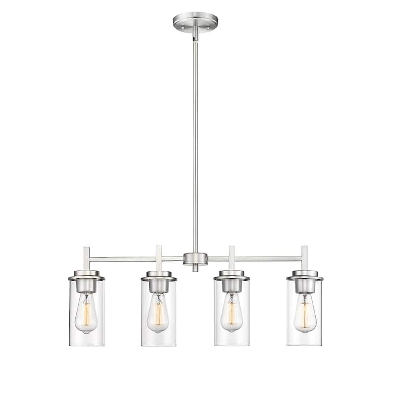 Millennium Lighting Janna Chandelier - 4 Light - Brushed Nickel