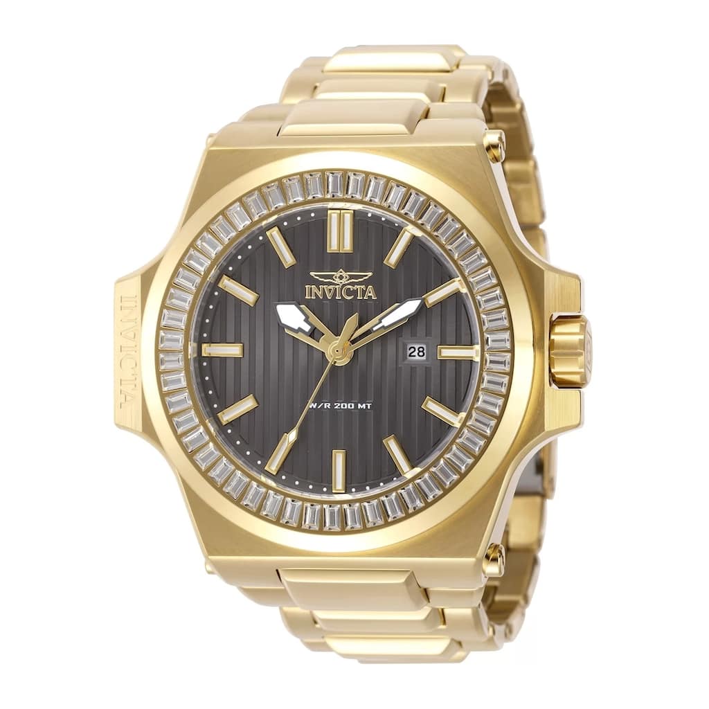 Invicta Men's 49137 Akula Quartz PC32 Gunmetal Dial Watch