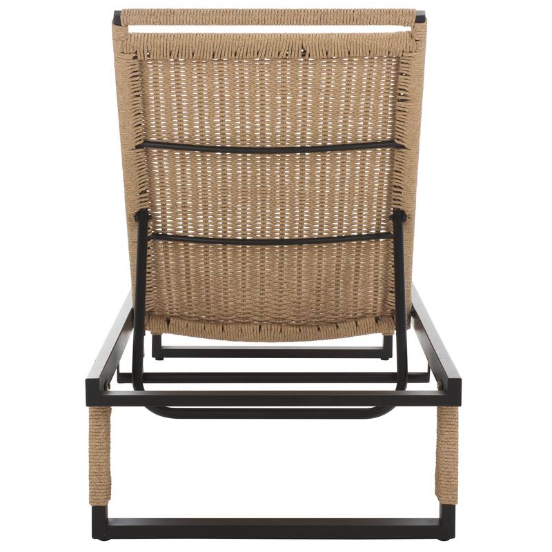SAFAVIEH Outdoor Living Arman Lounger - 79"W x 26"D x 13"H