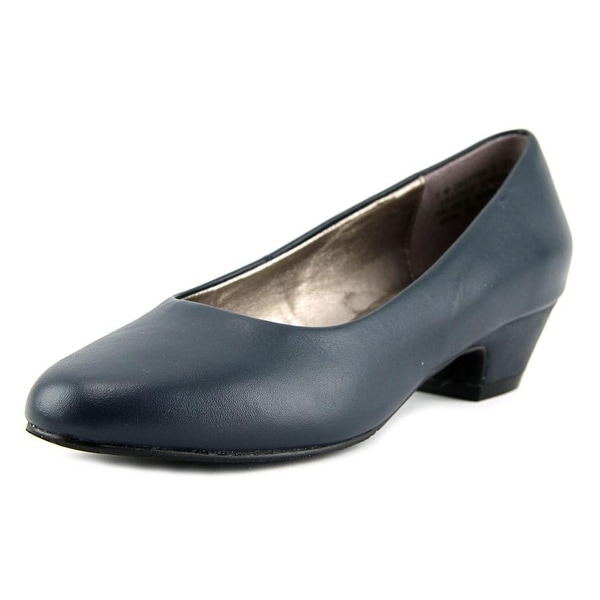 Array Lily Women Round Toe Leather Heels