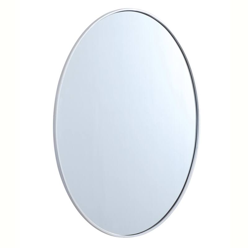 Carson Carrington Labbemala Metal Frame Oval Mirror