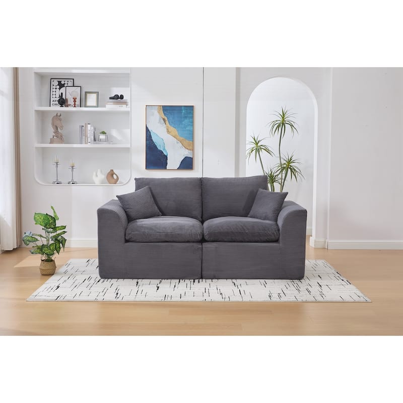 Modular Sectional Sofa Cloud Couch,Comfy Cloud Modern Sofa