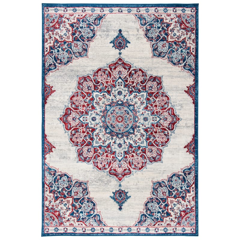 SAFAVIEH, Brentwood Annu Distressed Medallion Rug