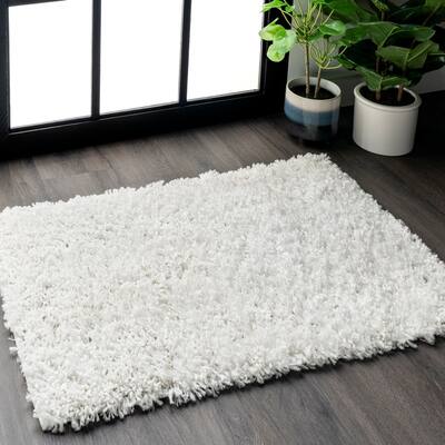 Nuloom Kara Solid Shag Area Rug