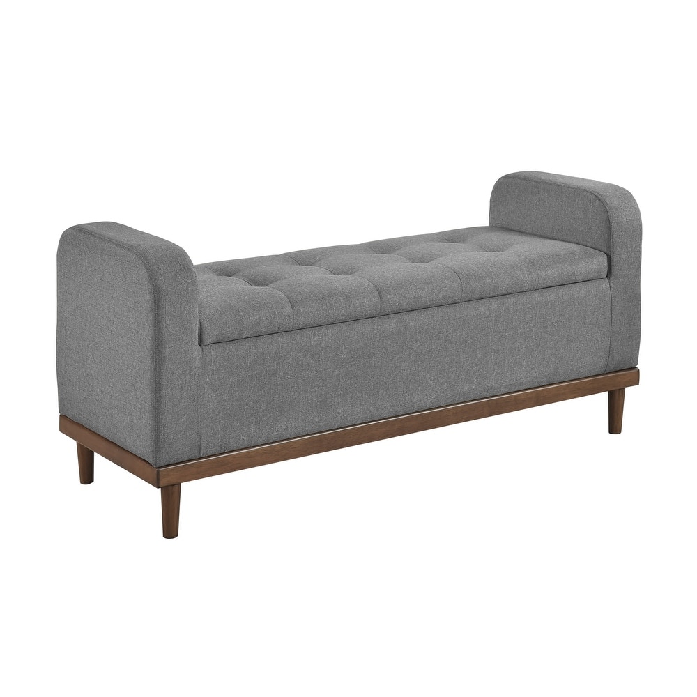 Brighton Fabric Lift Top Storage Bench