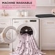 preview thumbnail 24 of 32, Juicy Couture 14-Piece Shower Curtain Set (Shower Curtain, PEVA Liner, and 12 Metal Hooks)