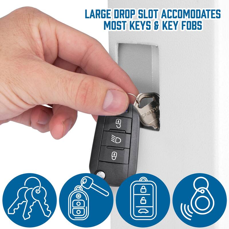 48-Key Cabinet Digital Keypad Wall Safe