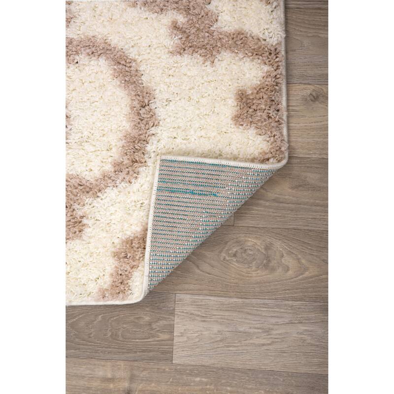 Porch & Den Touro Trellis Shag Area Rug