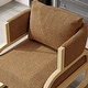 preview thumbnail 19 of 35, Corvus Danzig Teddy Fabric 1-Piece Accent Chair