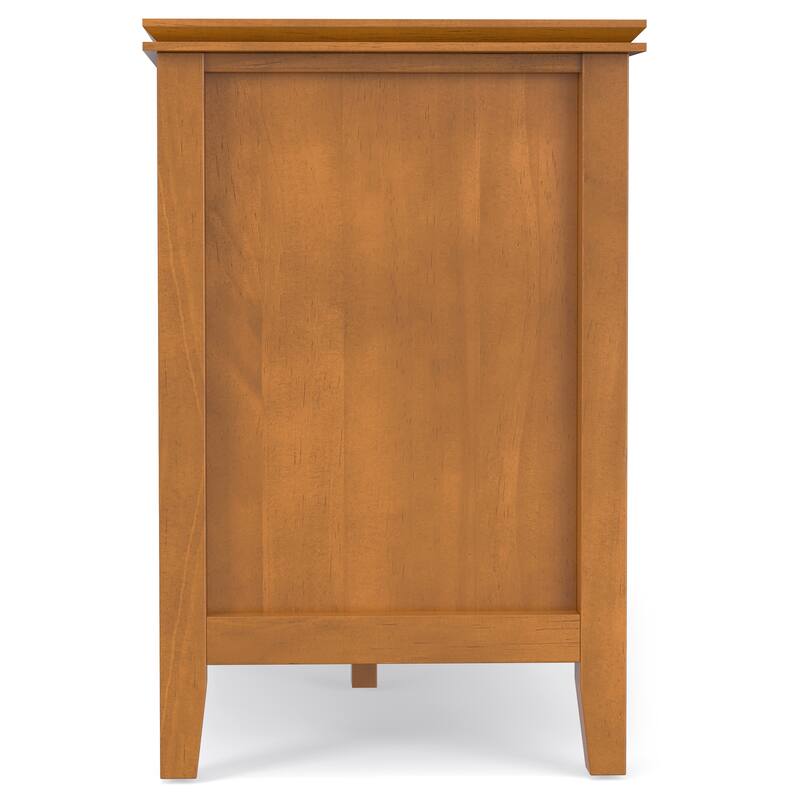 WYNDENHALL Stratford SOLID WOOD 72" Wide TV Media Stand For TVs up to 80"