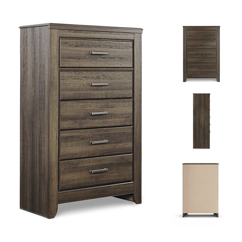 Signature Design by Ashley Juararo Brown Media Chest