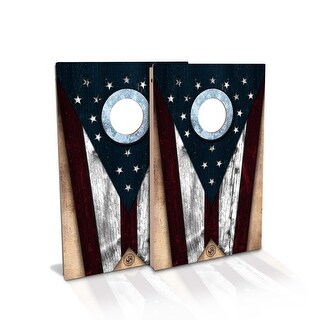 Ohio State Flag Tailgate Cornhole Board Set (Includes 8 Bags) - N/A ...