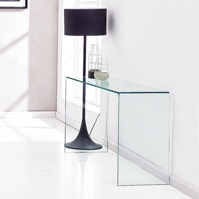 Glass Console Table