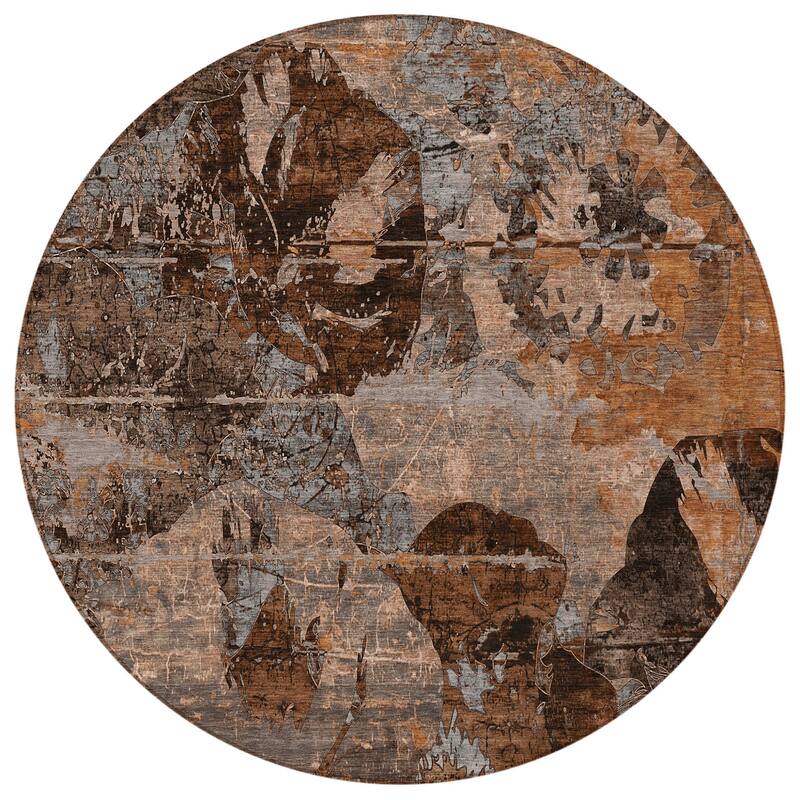 Rane Botanic Elegance Weather Resistant Timeless Fusion Outdoor Rug