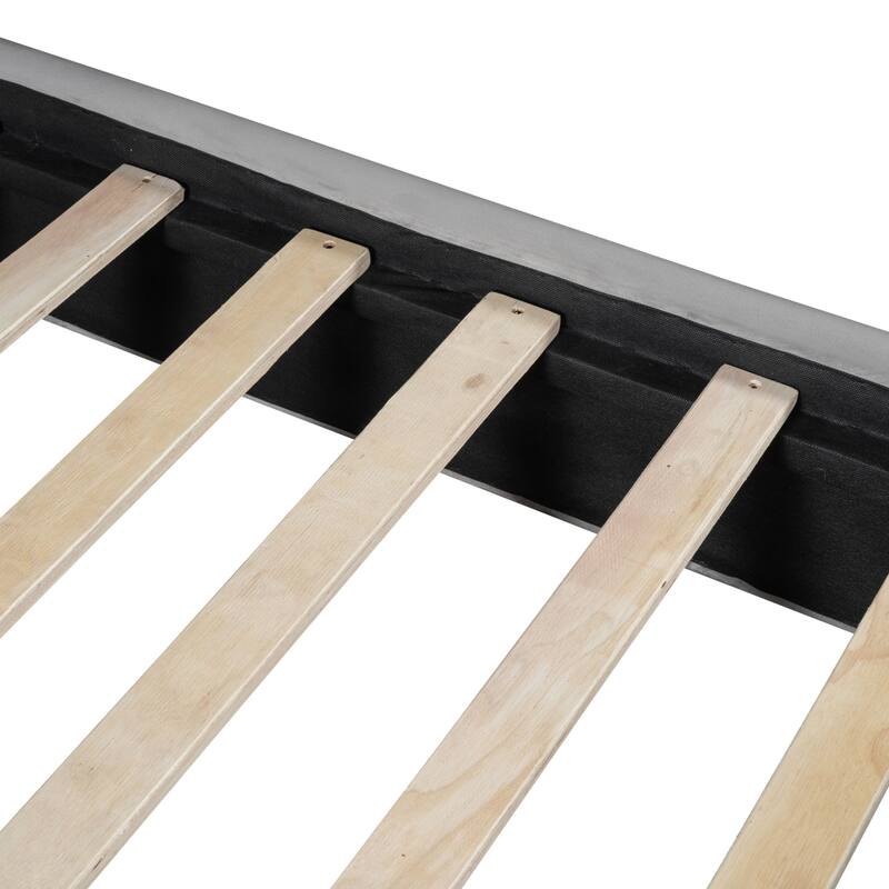Modern Upholstered Platform Bed