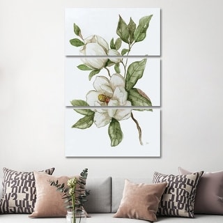 iCanvas "Magnolia Morning II" by Nan 3-Piece Canvas Wall Art Set