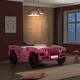 preview thumbnail 10 of 35, Zemo Novelty Twin Faux Leather Upholstered Off-Road SUV Kid Bed with Light and Sound Functions by Furniture of America