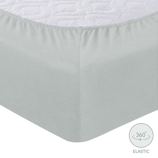 Hotel Quality Cotton Rich Extra Deep Fitted Sheet Bed Sheet Mattress Topper