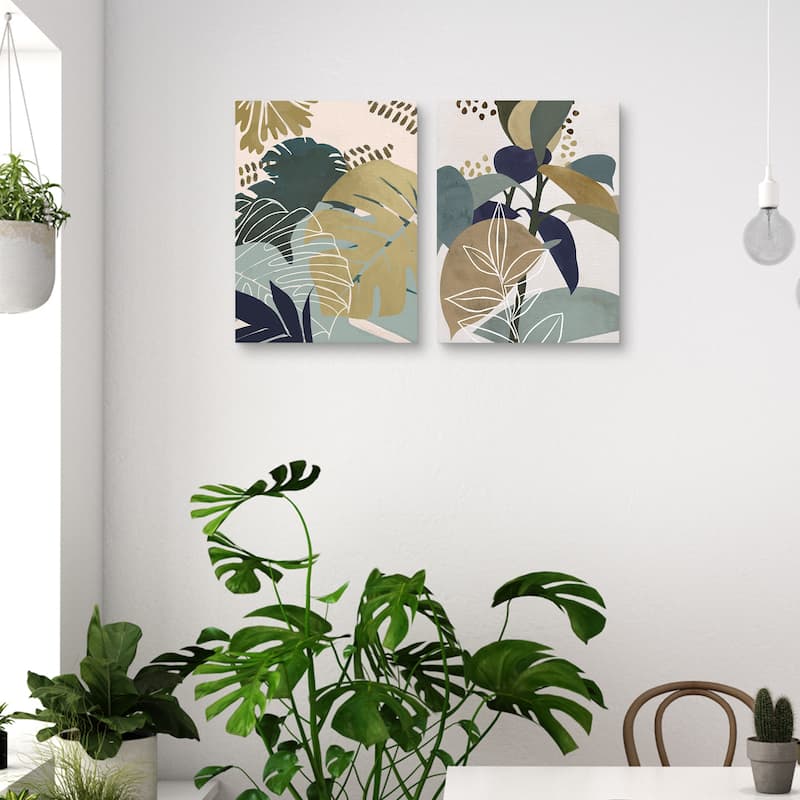 Island Dreams I & II by Studio Arts Canvas Art Prints