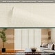 preview thumbnail 17 of 30, CHICOLOGY Adjustable Sliding Panels, 4-Rail Track, Light Filtering